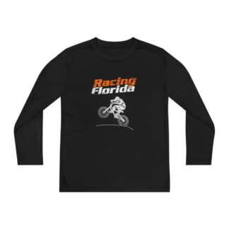 Racing Florida Custom Youth Long Sleeve Competitor Tee
